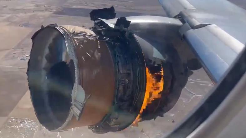Eksplozija letalskega motorja