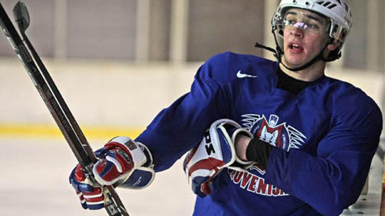 Boštjan Goličič pravi, da je že od nekdaj vedel, da bo igral hokej.