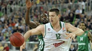 union olimpija panathinaikos baynes evroliga lasme