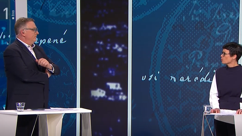 Marta Kos in Igor Pirkovič