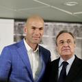 Zinedine Zidane Florentino Perez Real Madrid