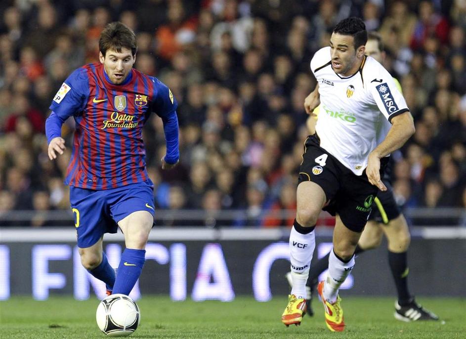 Messi Rami Valencia Barcelona Copa del Rey španski pokal polfinale