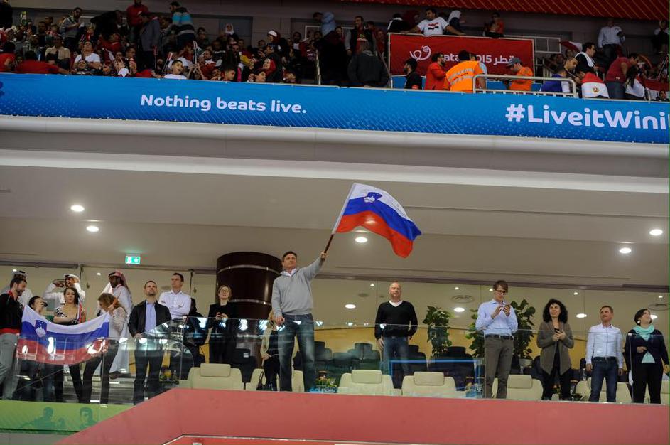 Predsednik Pahor na obisku v Katarju