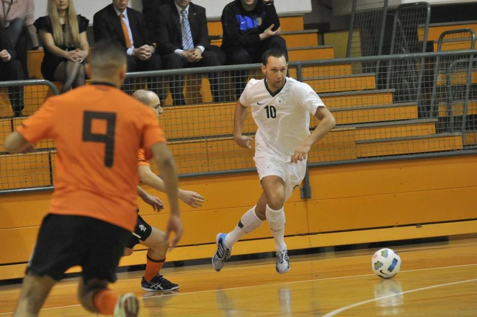 Futsal: Slovenija : Nizozemska 3:4