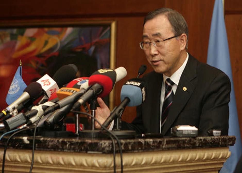 Ban Ki Moon se veseli sodelovanja z vsemi članicami v boju proti terorizmu. | Avtor: Žurnal24 main