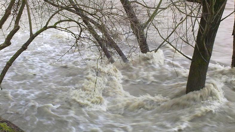 Reka Sava, deroča reka, Črnuče, poplave