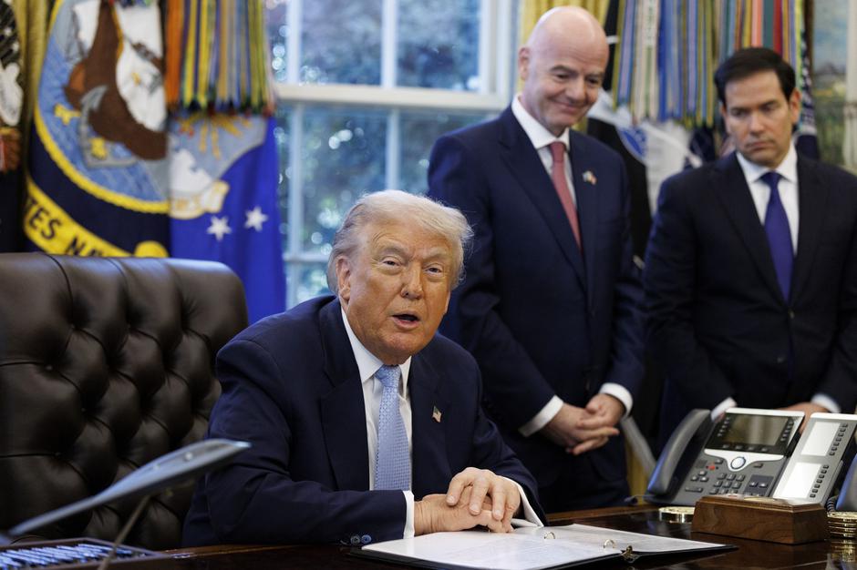 Donald Trump Gianni Infantino | Avtor: Profimedia