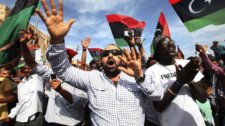 Proslavljanje v Tripoliju