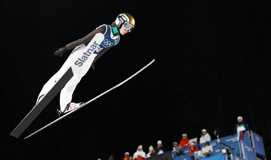 Kako se Nika počuti na veliki napravi? Tako se je odrezala na zadnjem treningu ...