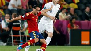Xavi Cabaye Španija Francija četrtfinale Doneck Euro 2012