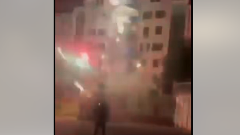 Streljanje z raketami v blok, Markovec