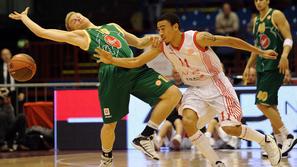 Za ogled košarkarskih tekem Olimpije v Stožicah vlada veliko zanimanje. (Foto: E