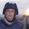 Novinarka v Gazi