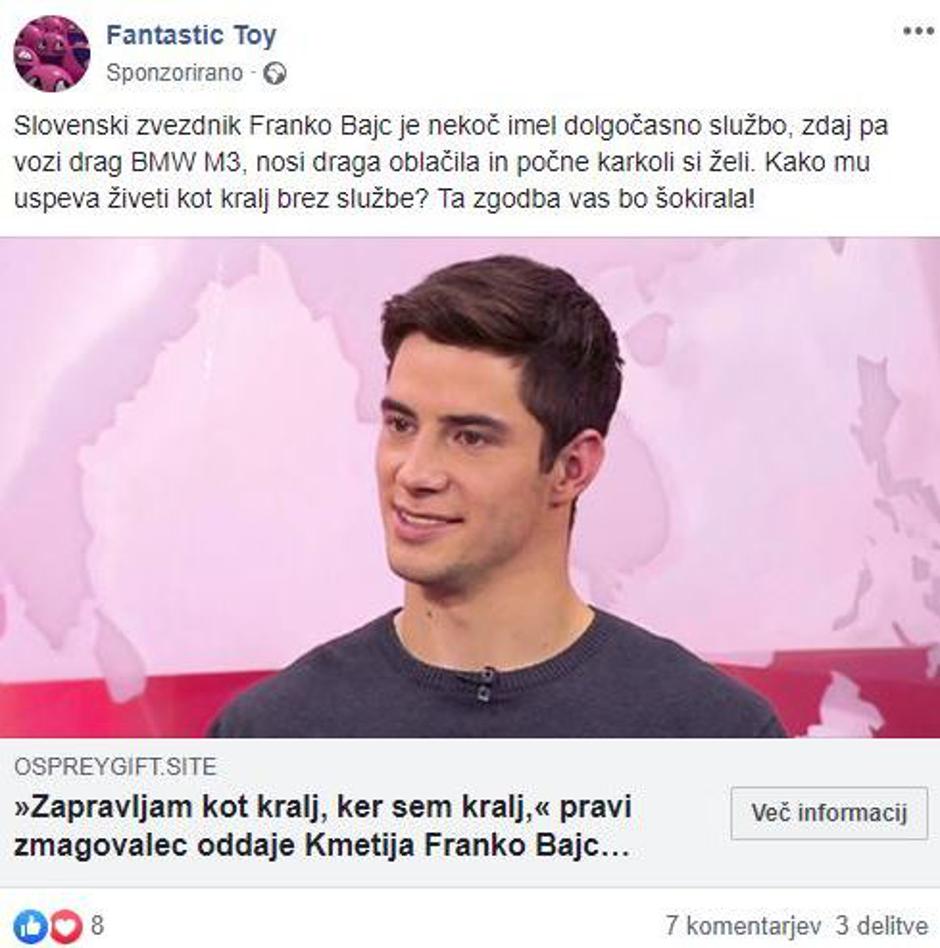 Franko Bajc | Avtor: Facebook
