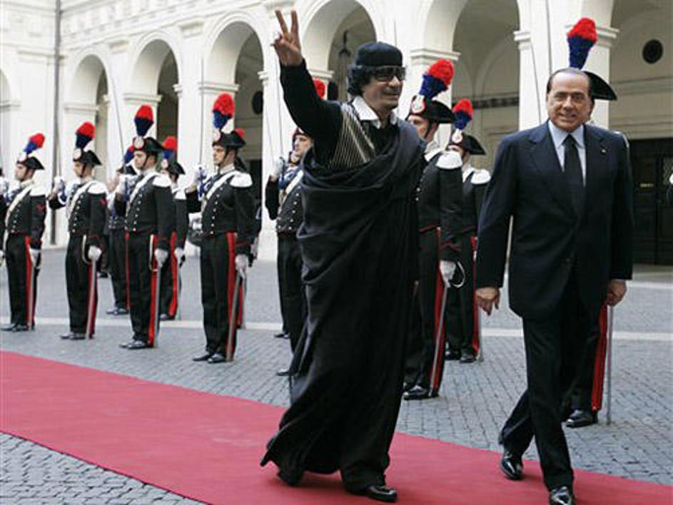 Gadafi je pohvalil svojega "dragega prijatelja".