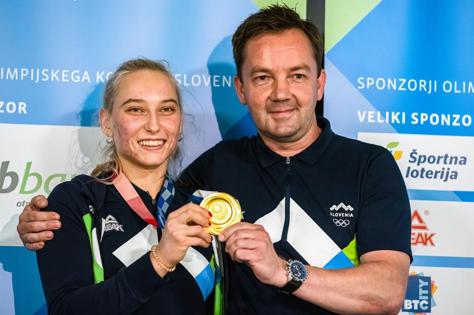 Roman Krajnik in Janja Garnbret | Avtor: Profimedia