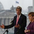 razno 26.02.13. German Chancellor Angela Merkel and U.S. Secretary of State John
