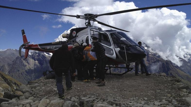 Reševanje na Mansluju