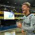 (Hellas Verona - Chievo) Dejan Lazarević navijači gledalci tribuna slavje