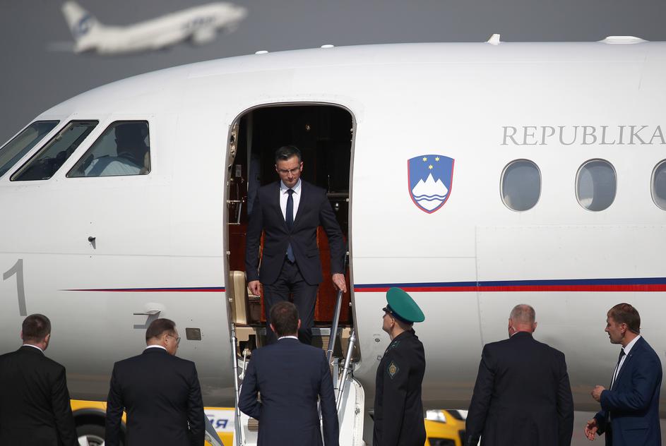 Marjan Šarec, obisk v Moskvi