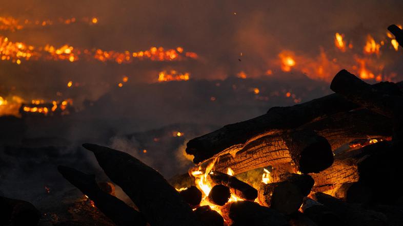 požar v Južni Koreji