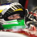 GianCarlo Fisichella na testiranjih s svojim novim moštvom Force India.