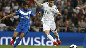 Suso Nacho Fernandez Real Madrid Almeria Liga BBVA Španija prvenstvo