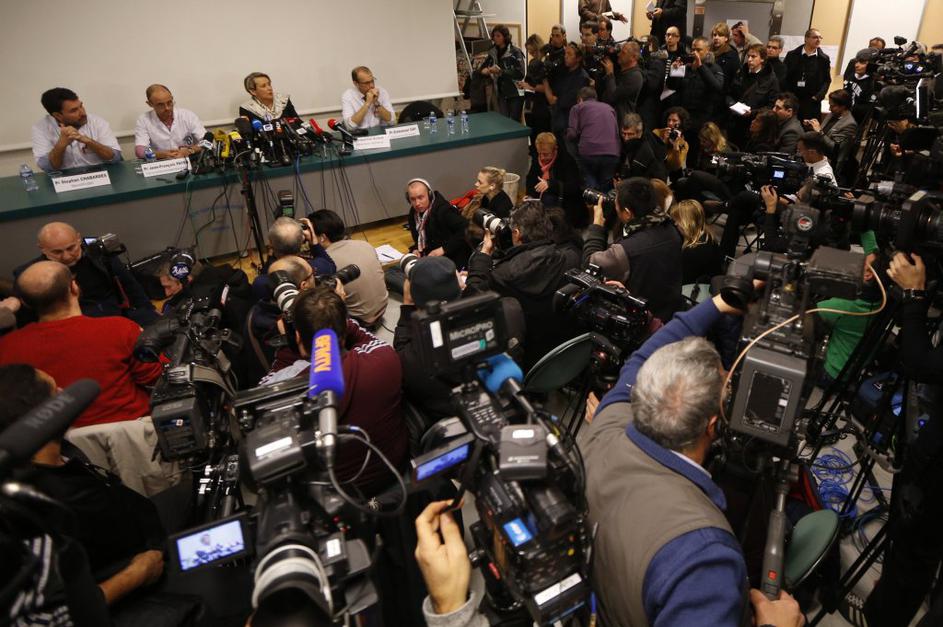 tiskovna konferenca grenoble michael schumacher