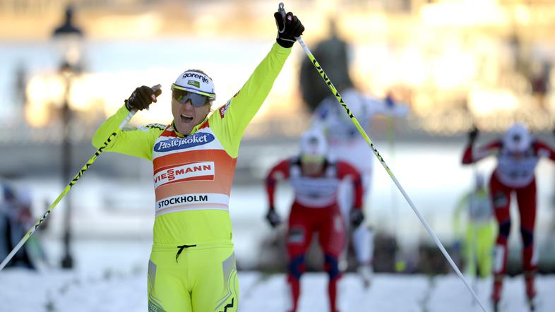 Petra Majdič v sprintih še ni rekla zadnje ... (Foto: EPA)