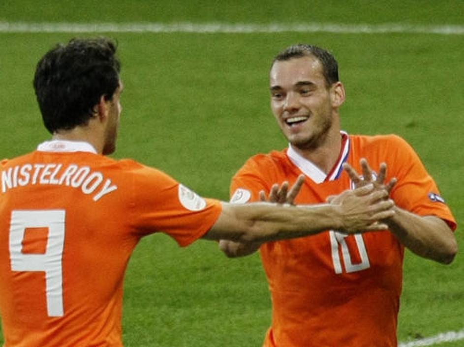 Realova naveza Wesley Sneijder – Ruud Van Nistelrooy je Italijanom zabila kar dv