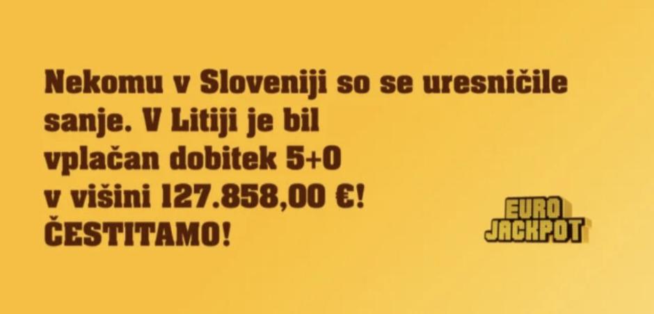 Eurojackpot | Avtor: Loterija Slovenije