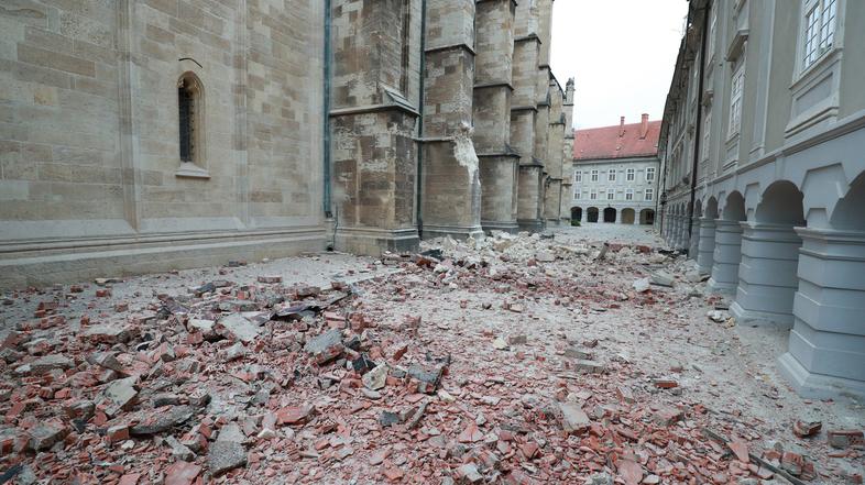 bazilika Jezusovo srce Zagreb potres