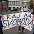 Protest proti Acti v Ljubljani