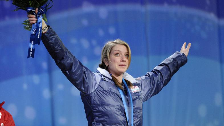 Hannah Kearney je v Vancouvru osvojila zlato kolajno v smučanju prostega sloga n