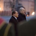 Lukašenko s Silviom Berlusconijem. (Foto: Reuters)