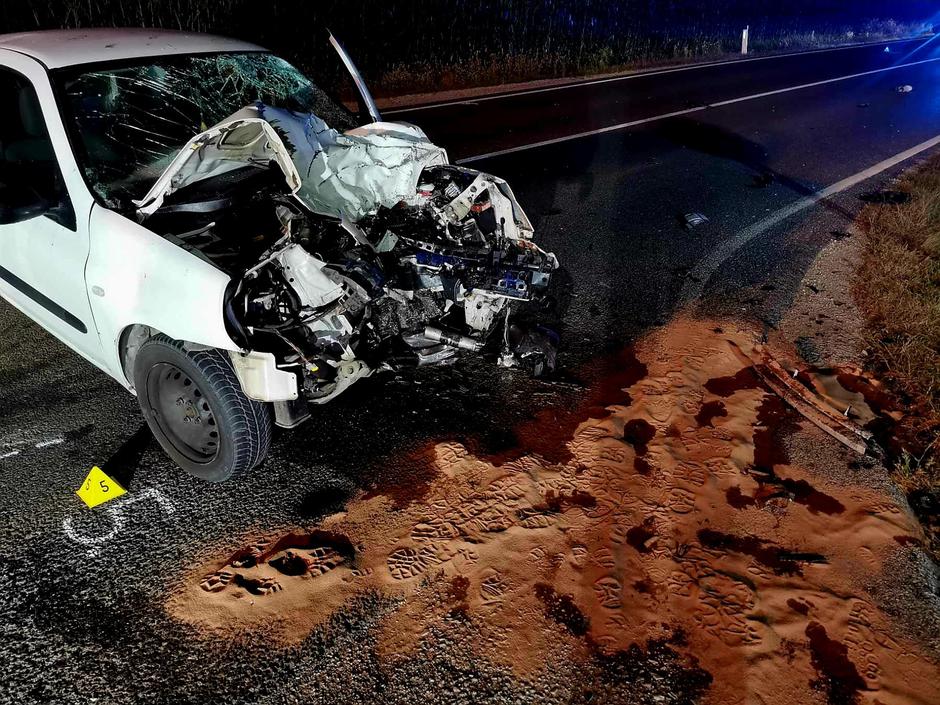 Prometna nesreča Britof | Avtor: Policija