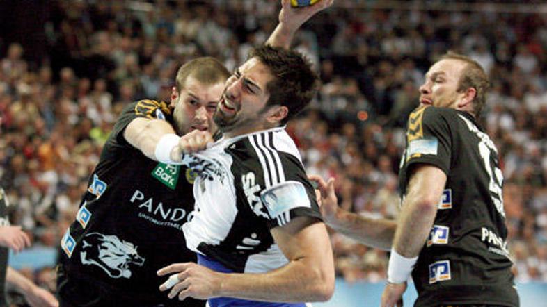 Nikola Karabatič je ob visoki zmagi Kiela dosegel šest zadetkov.