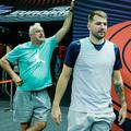 trening košarkarske reperezentance slovenije, eurobasket 2025, saša dončić, luka dončić