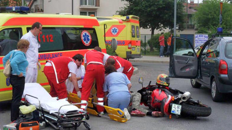 Za nesrečo naj bi bila tokrat kriva neprimerna varnostna razdalja.