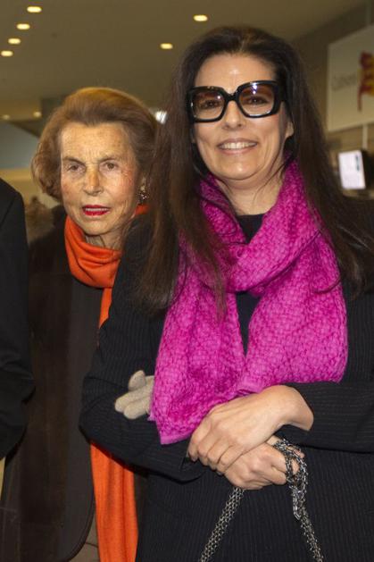 Liliane Bettencourt s hčerko