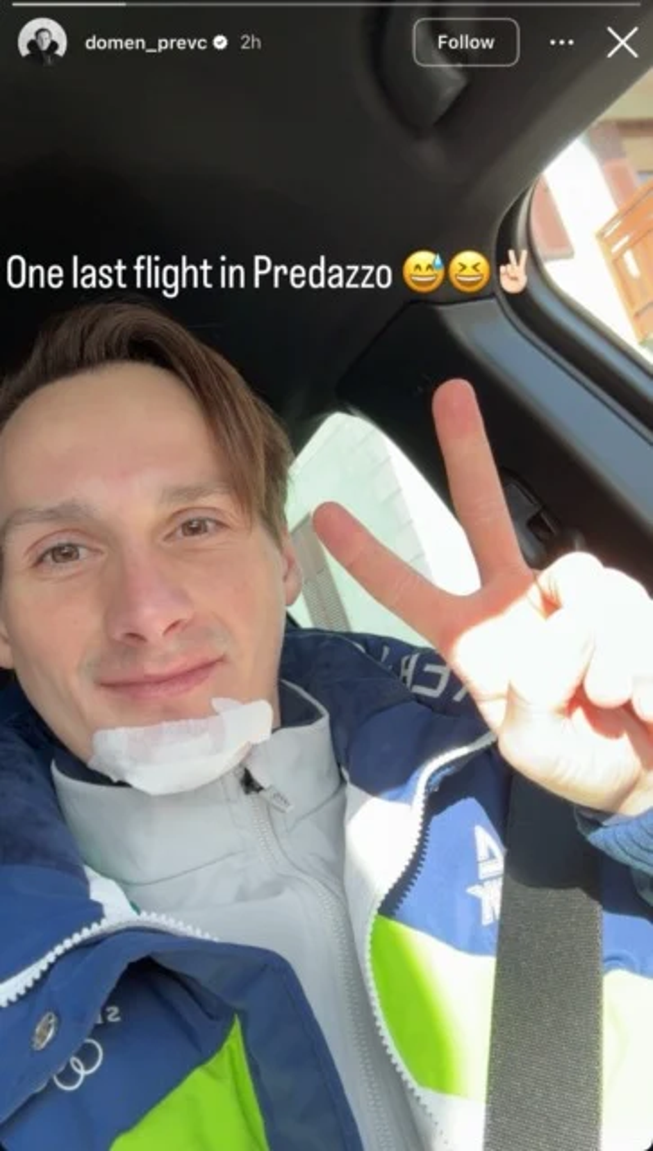 Domen Prevc brada | Avtor: Instagram