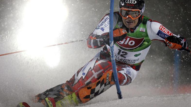 Slalom v Schladmingu je bil zadnji letošnji nastop Kalleja Palanderja.