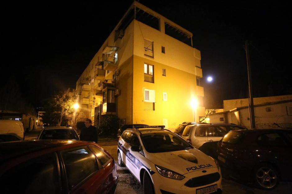Prizorišče umora v kraju Solin pri Splitu, hrvaška policija | Avtor: Miranda Cikotic/PIXSELL