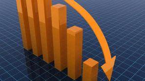 Kazalnik gospodarskega razpoloženja je v evroobmočju močno upadel.