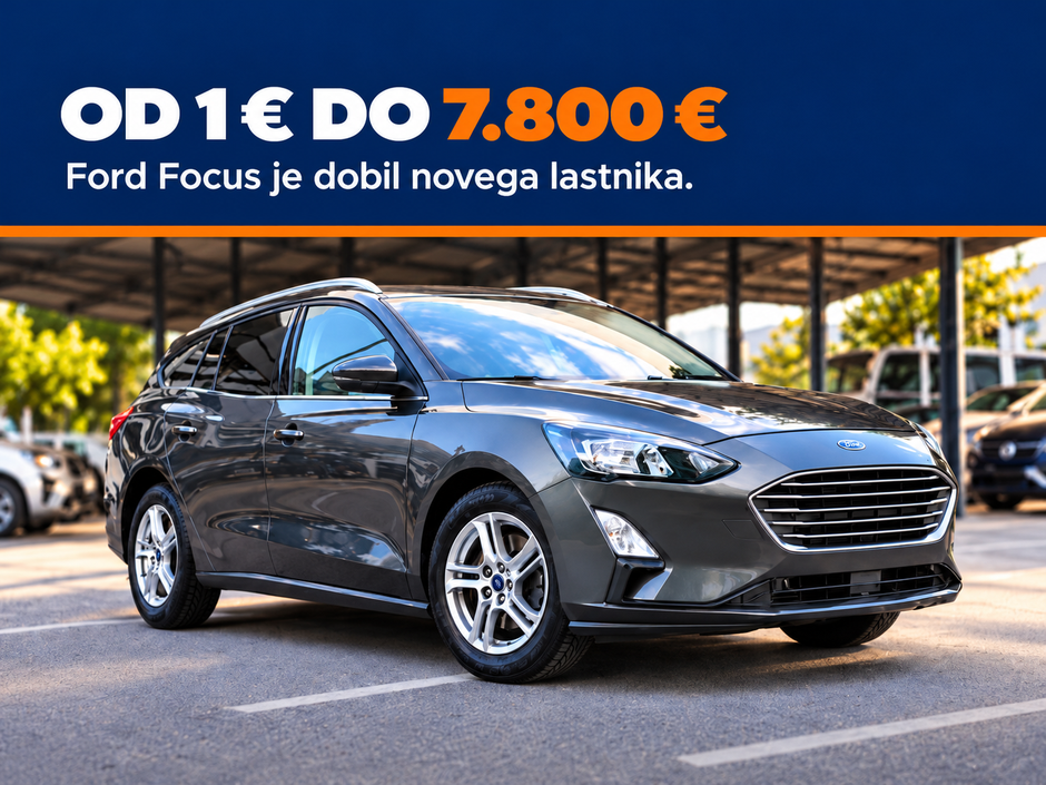 Ford focus, dražba za en evro, DoberAvto | Avtor: DoberAvto.si