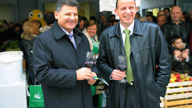 Marjan Vengust, direktor družbe CM Celje, ki je tržnico zgradila v šestih meseci