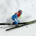 Stoch Soči 2014 olimpijske igre velika skakalnica trening padec
