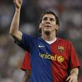 Lionel Messi je v Madridu Barcelono iz enajstmetrovke popeljal v vodstvo. (Foto: