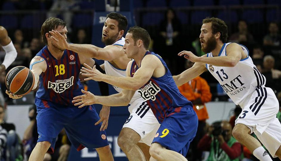 Reyes Rodriguez Wallace Huertas Barcelona Regal Real Madrid Evroliga Final 4 fou