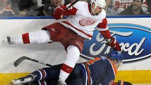 Klop Red Wingsov za poškodovane se je s petih povečela na sedem. (Foto: Reuters)